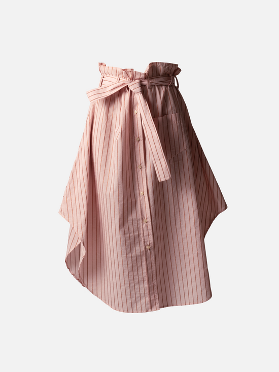 JANA WIELAND Tenet Shirt Skirt / Fire Stripe Stripe OS