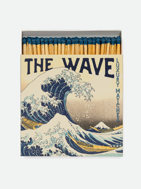 Hokusai Wave Vintage Matches