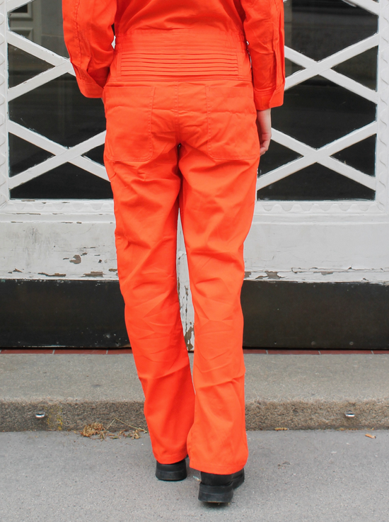 SIGHT Japanese Workwear Jumpsuit - Orange