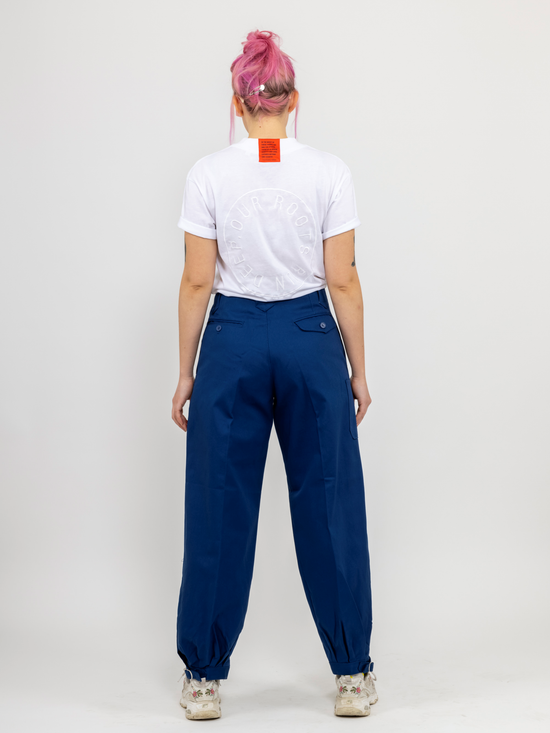 SIGHT Japanese Workwear Pants- Kornblau