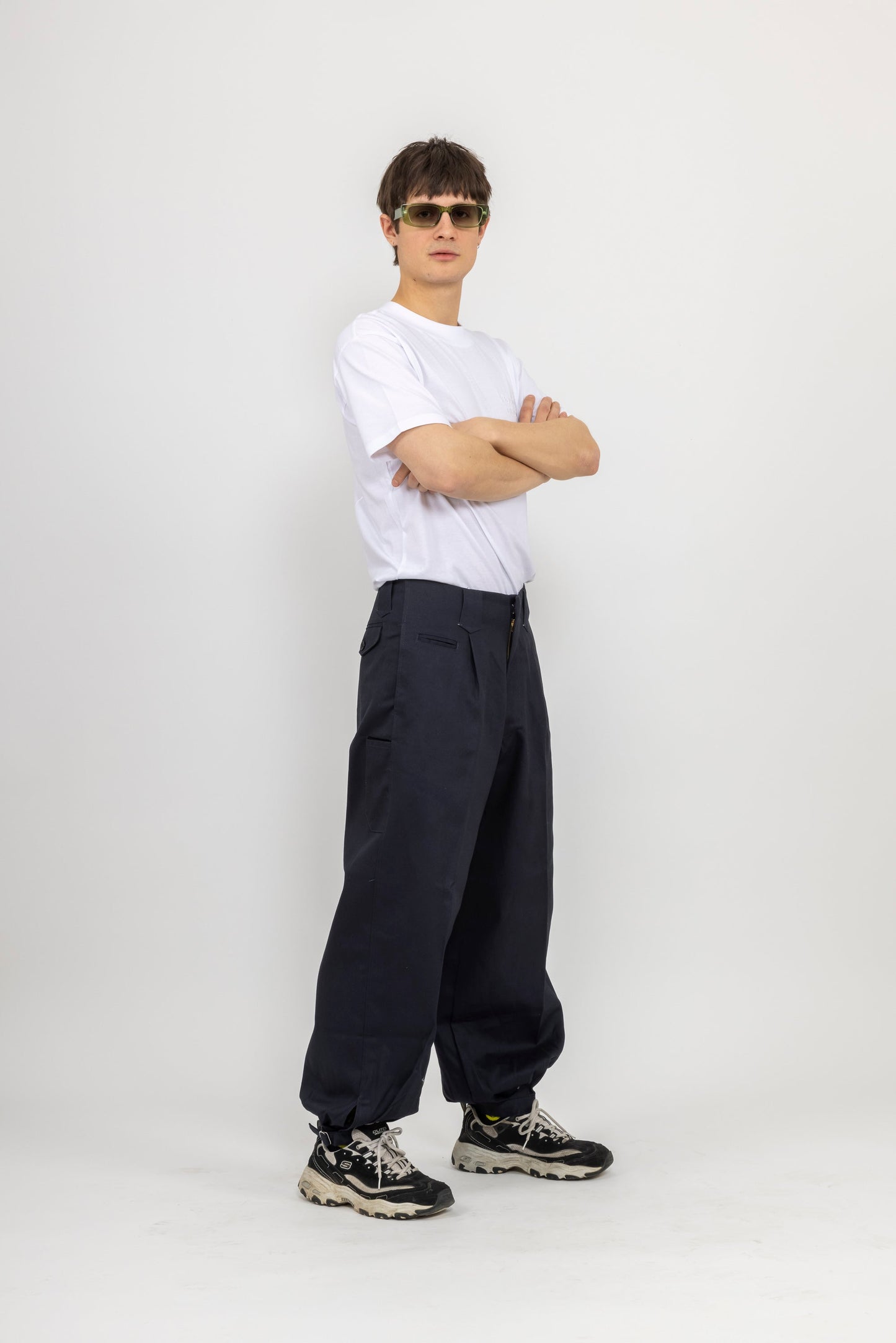 SIGHT Japanese Workwear Pants - Navy
