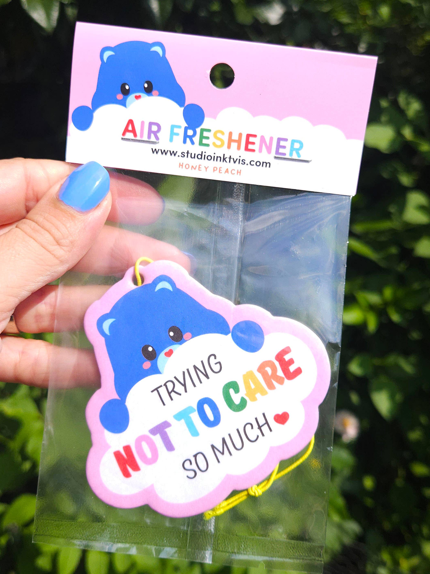 Trying not to care Air freshener – Honey Peach scent - Air Freshener