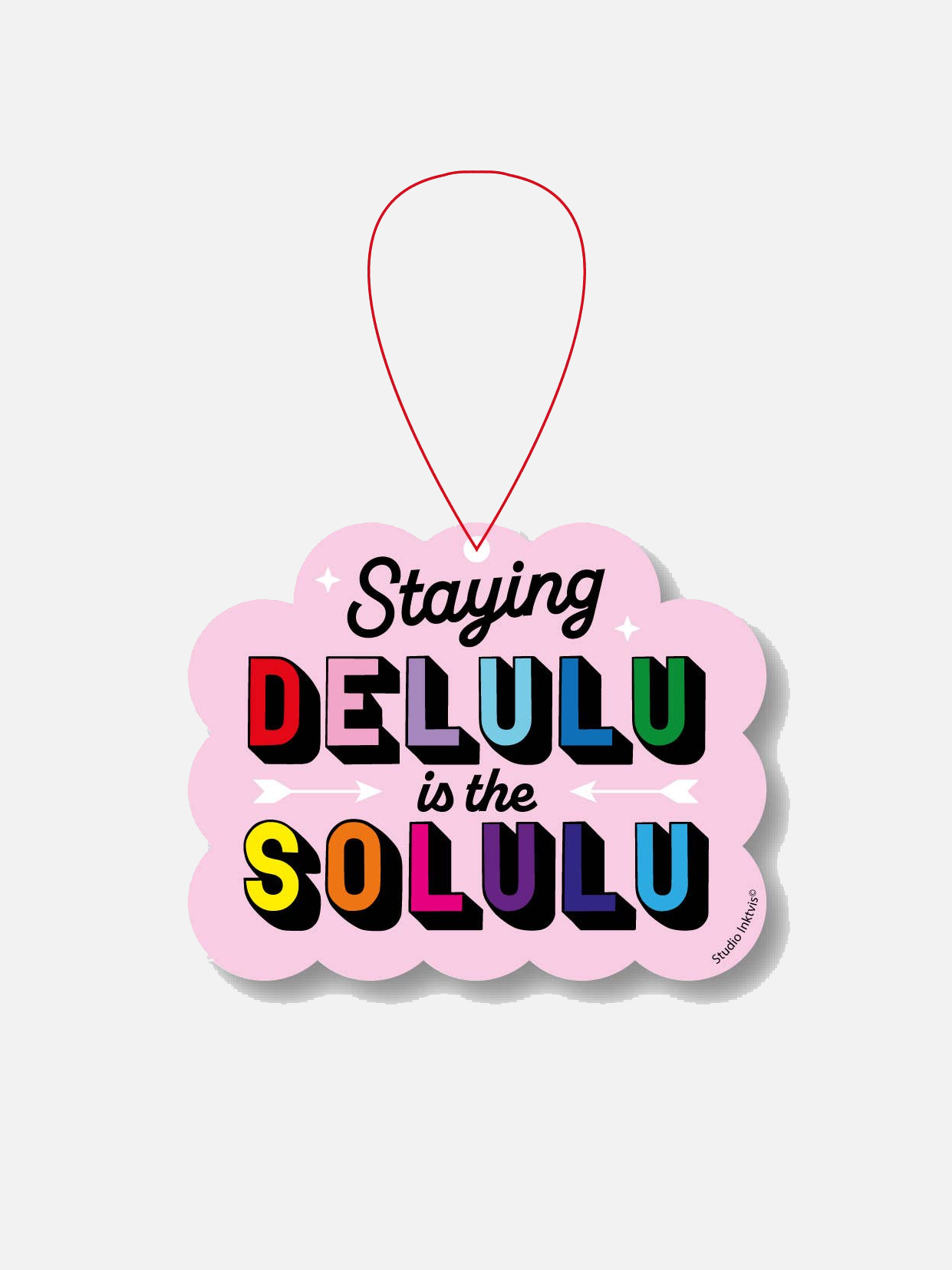 Staying Delulu is the Solulu Air freshener – Sakura scent - Air Freshener