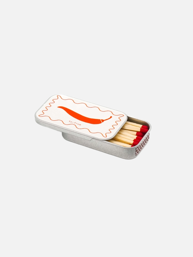 Tin Matchbox - Chili