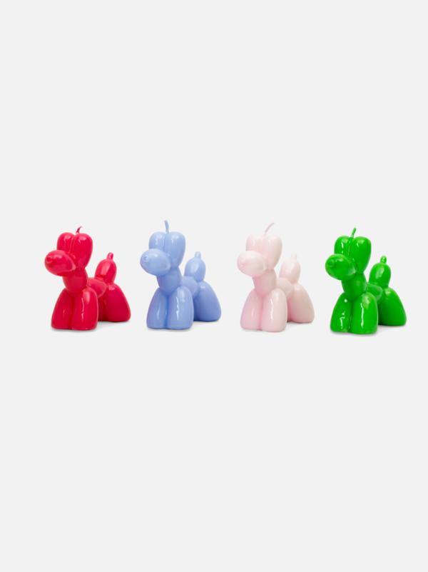Balloon Dog Candle - Kerze