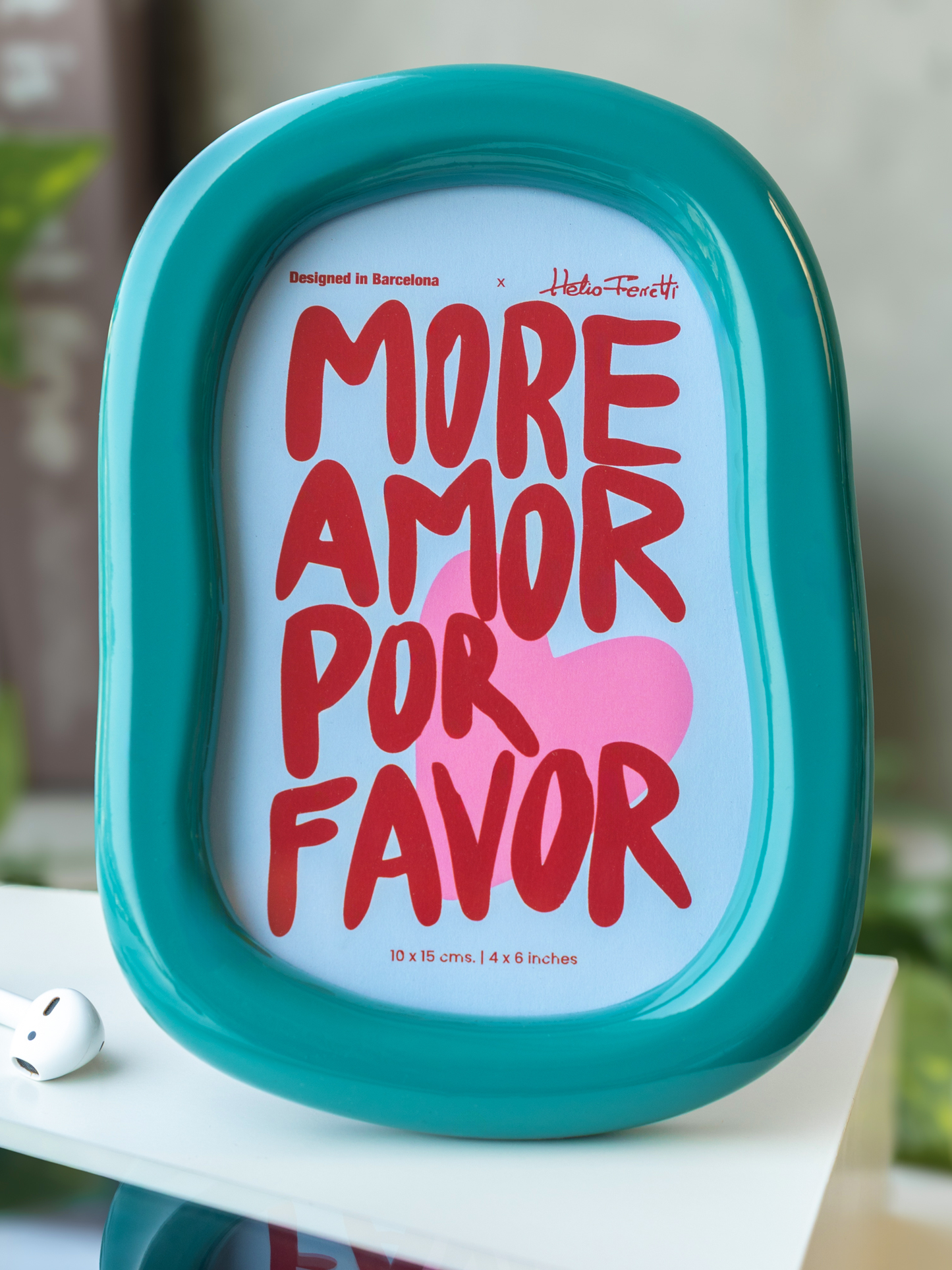 Green Glossy Photo Frame