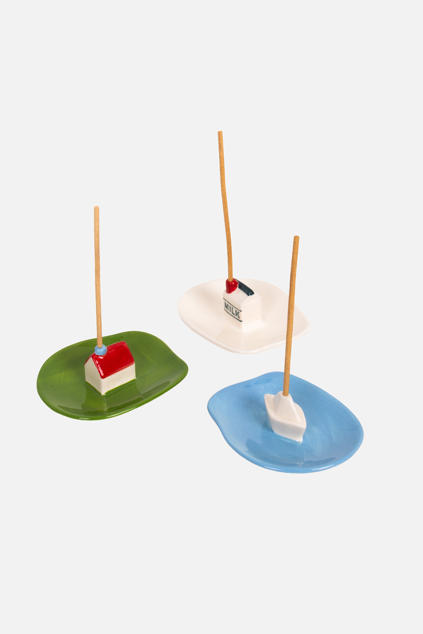 Paper Boat Incense Holder