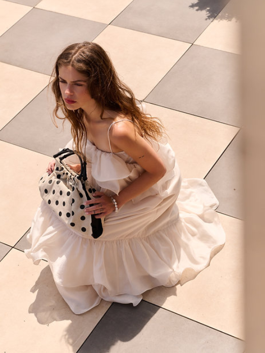 Hand Bag Club Chic Dotted