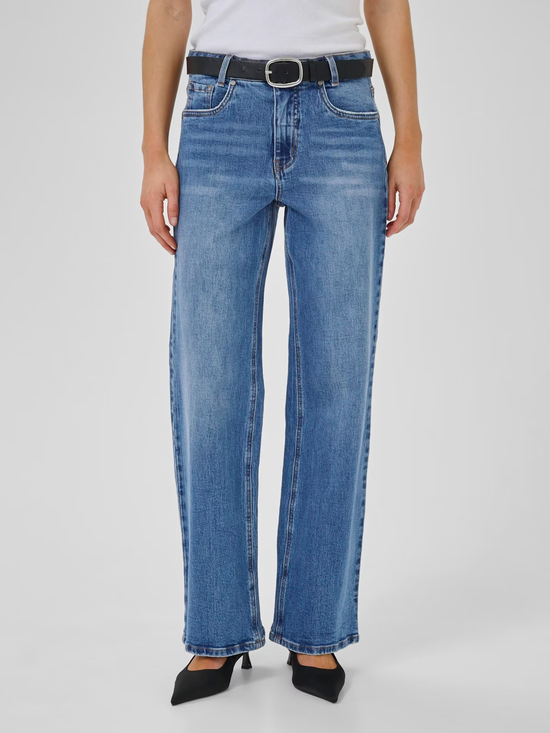 MY ESSENTIAL WARDROBE MWLouis 144 High Wide - Medium Blue / 26 / 32 - Hose