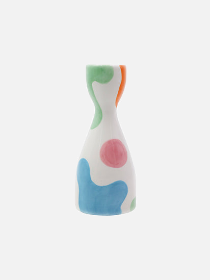 Multi-Color Abstract Candle Holder