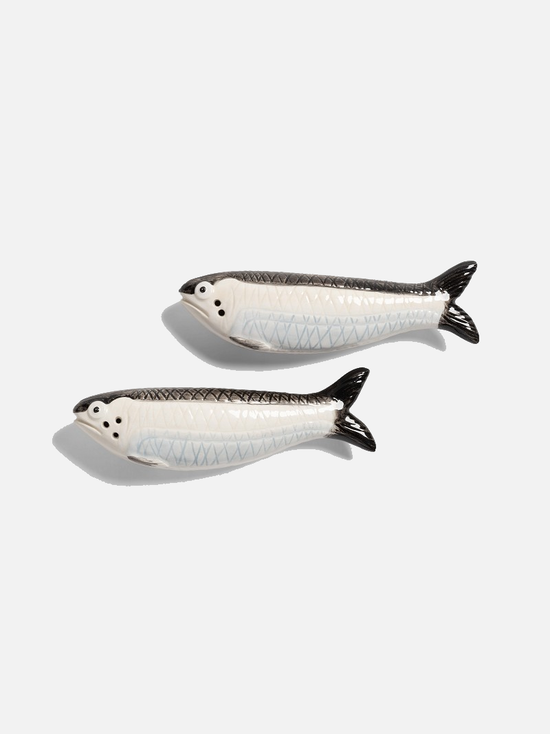 &Klevering Sardine Salt & Pepper Shakers
