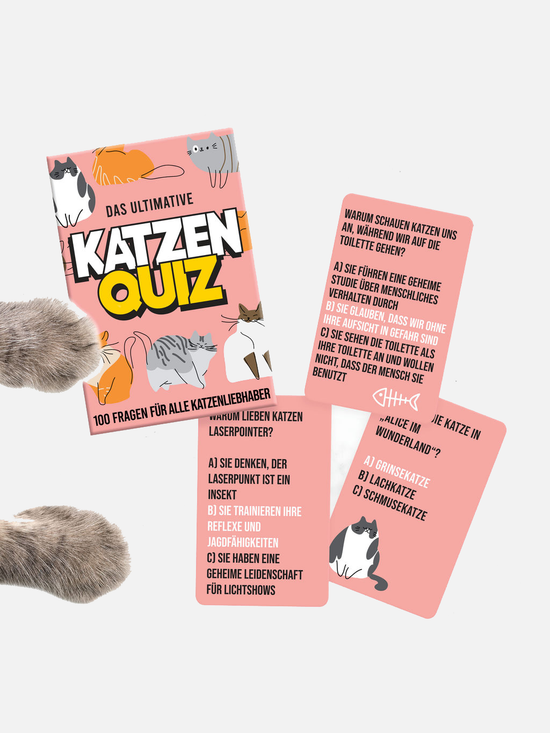 The Ultimate Cat Quiz - Kartenspiel