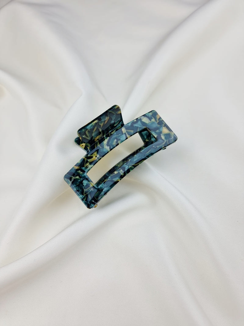 Edged Haarklammer - Goldy Green - SPANGE