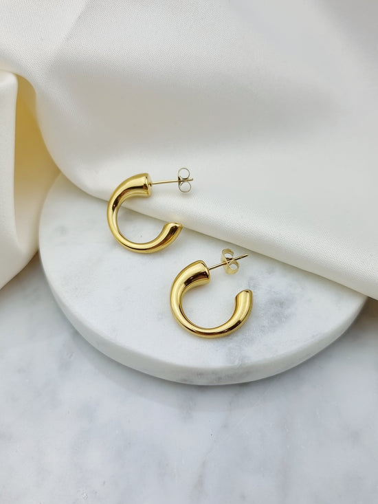 Irregular Thick Hoops 