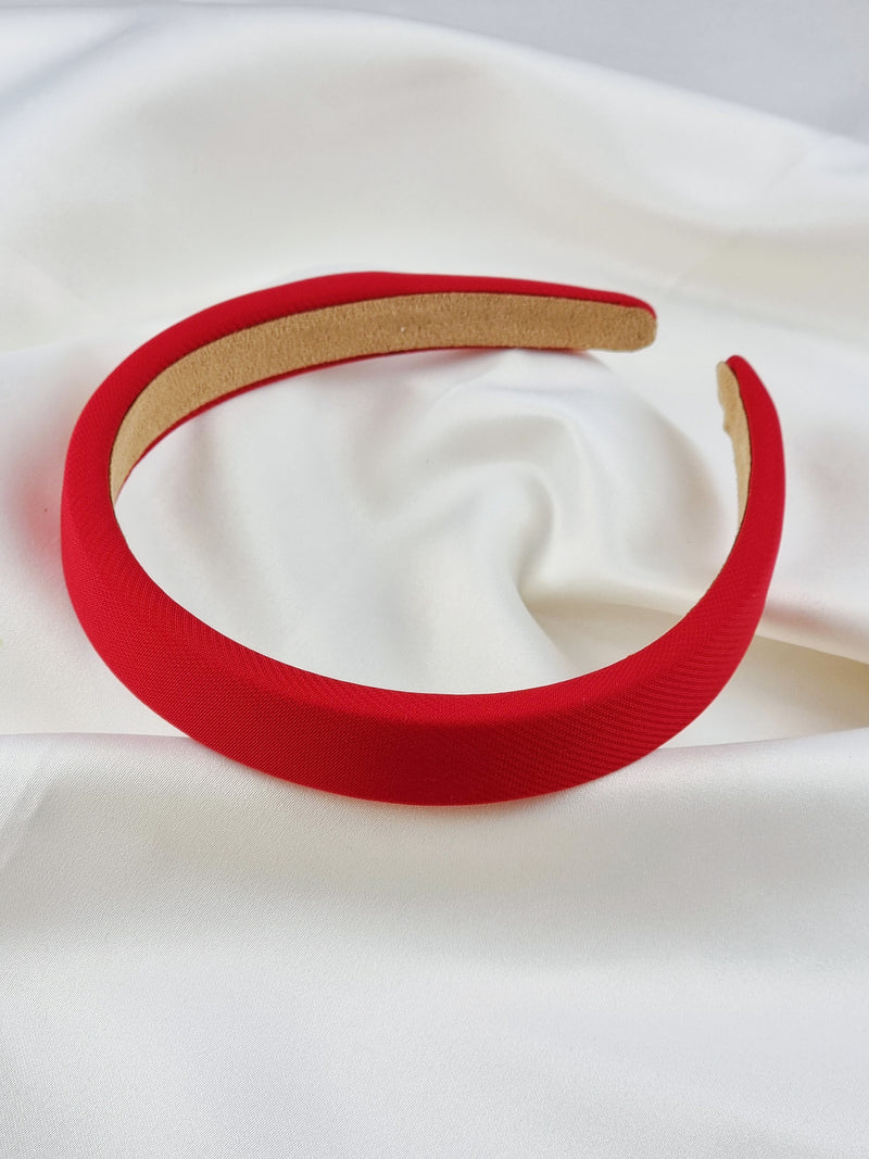 Plain Haarreifen - Red - Haarreifen