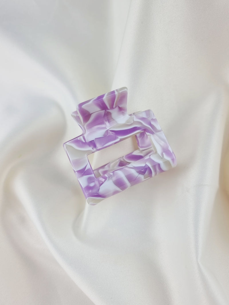 Midi Edged Haarklammer - Strong Lilac - SPANGE