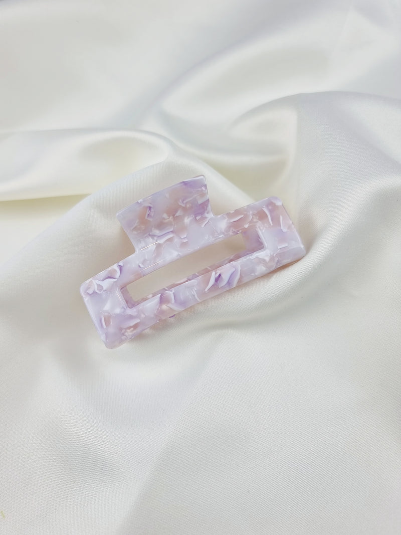 Edged Haarklammer - Pink - SPANGE