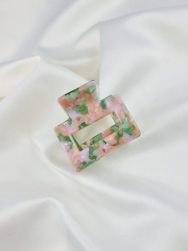 Midi Edged Haarklammer - Mint - SPANGE