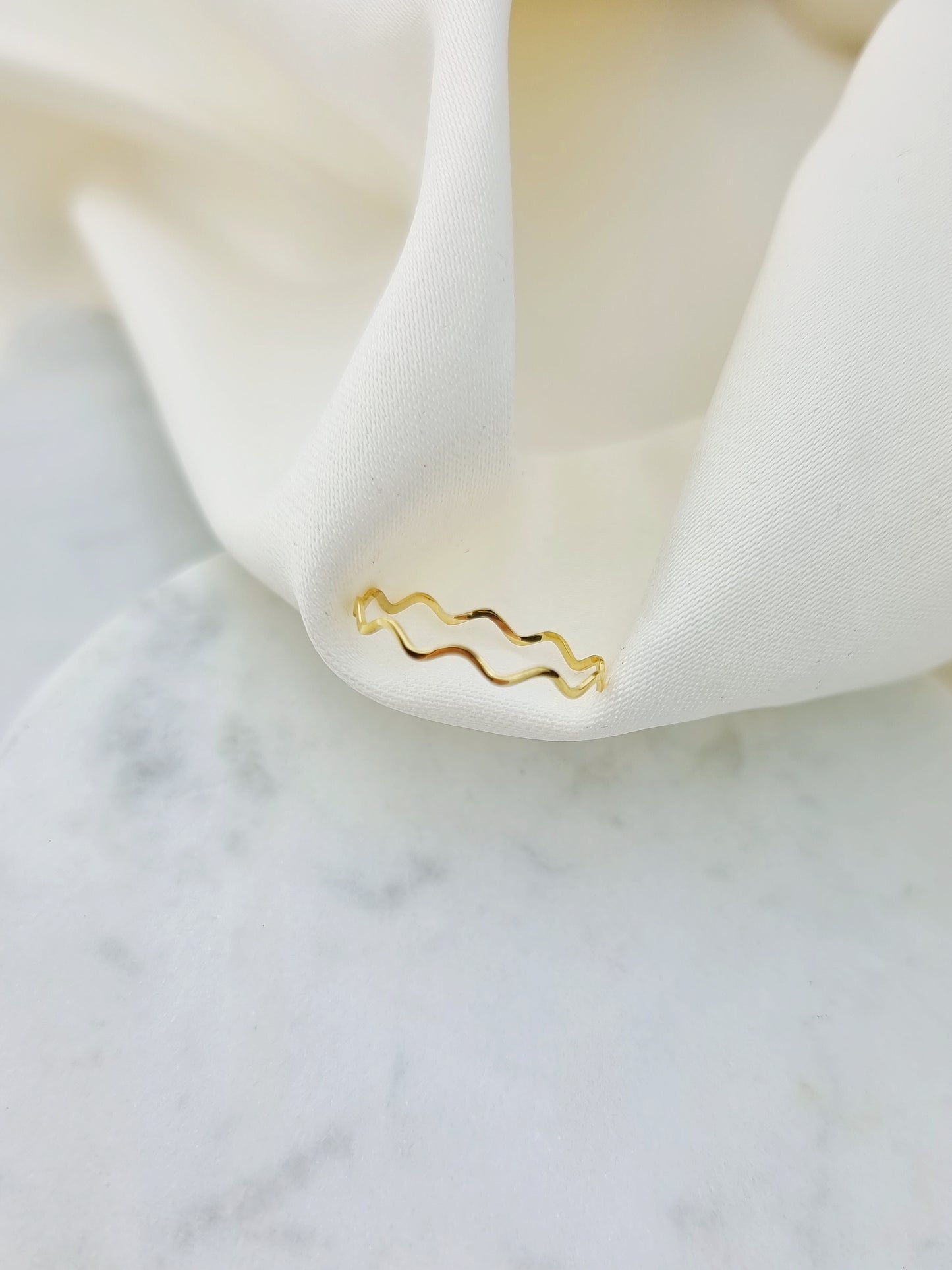 Dainty Little Waves Ring