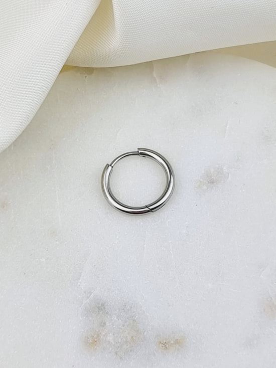 Thick Plain Hoop 14mm