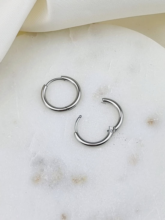 Thick Plain Hoop 14mm