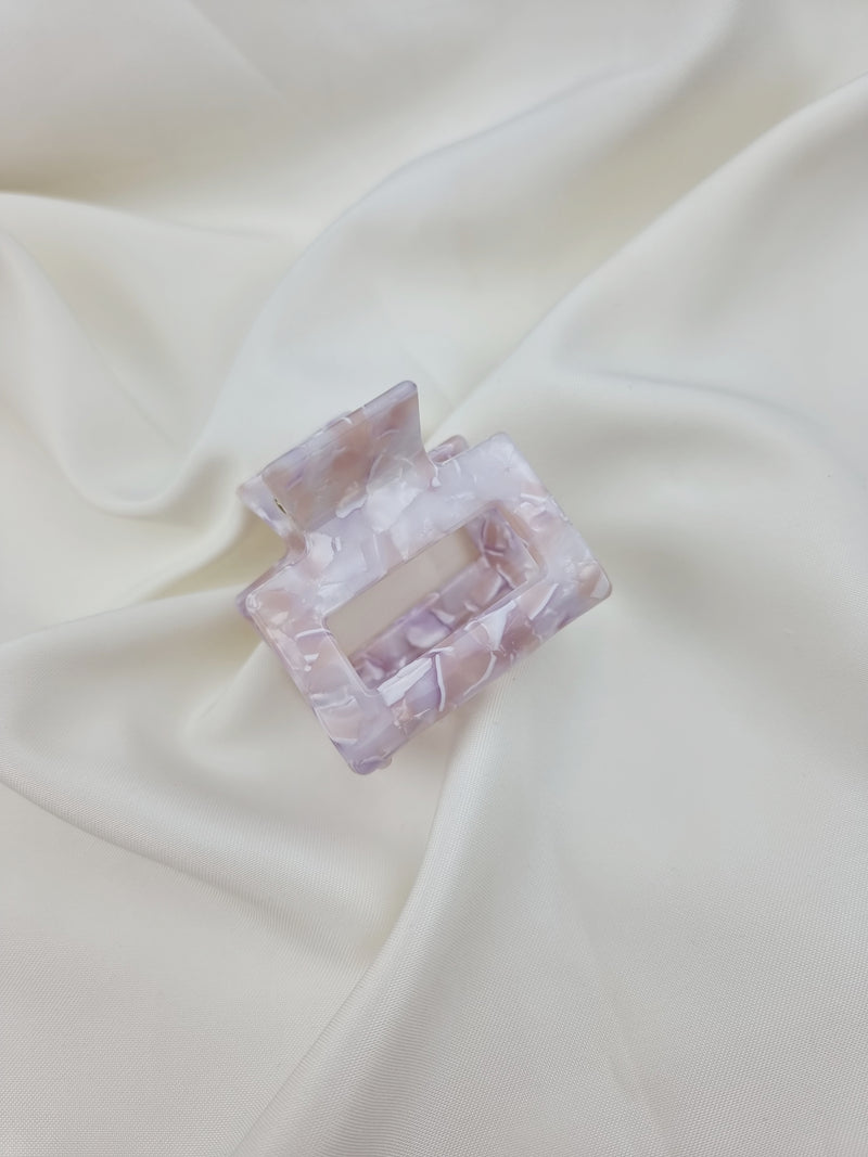 Midi Edged Haarklammer - Rosy - SPANGE