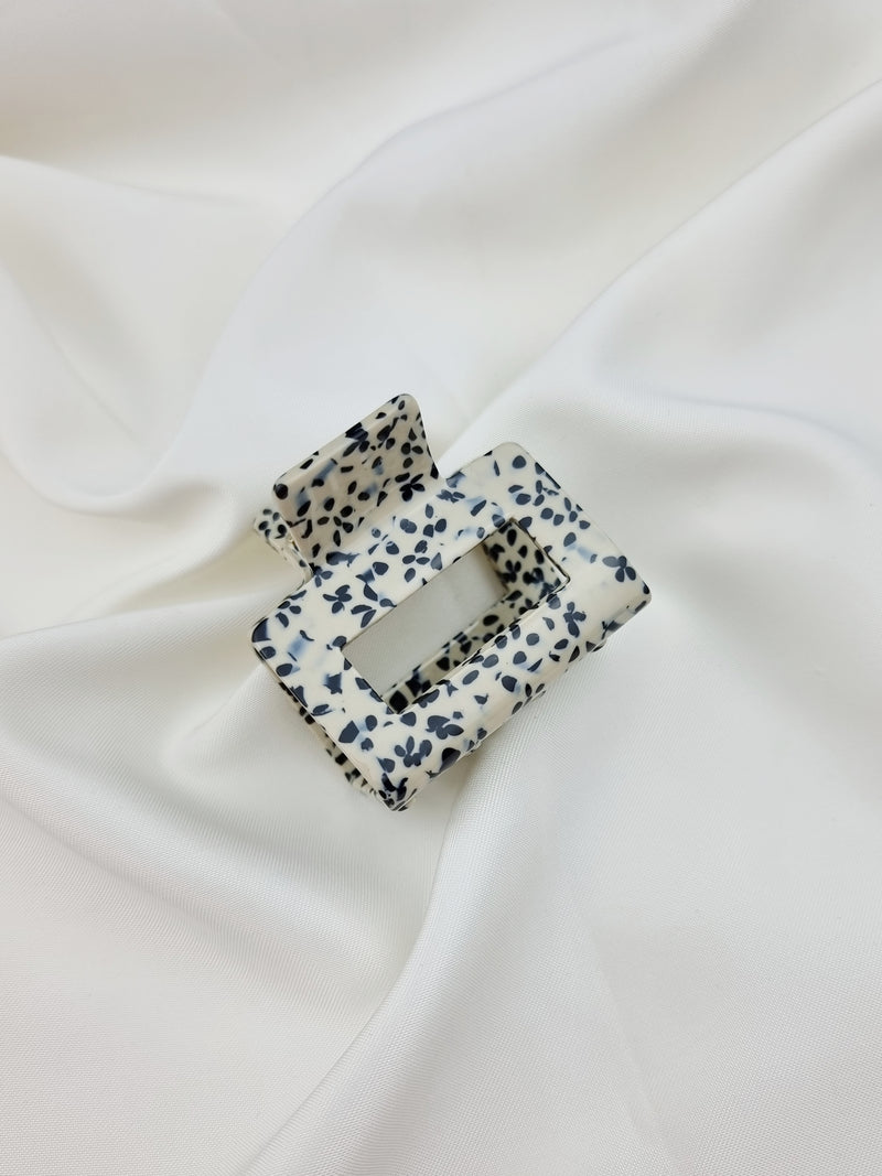 Midi Edged Haarklammer - Dotted - SPANGE