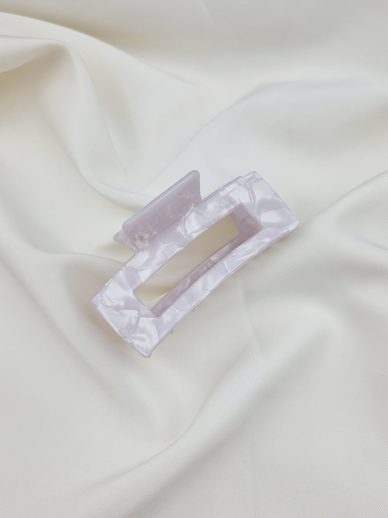 Edged Haarklammer - Pearl - SPANGE