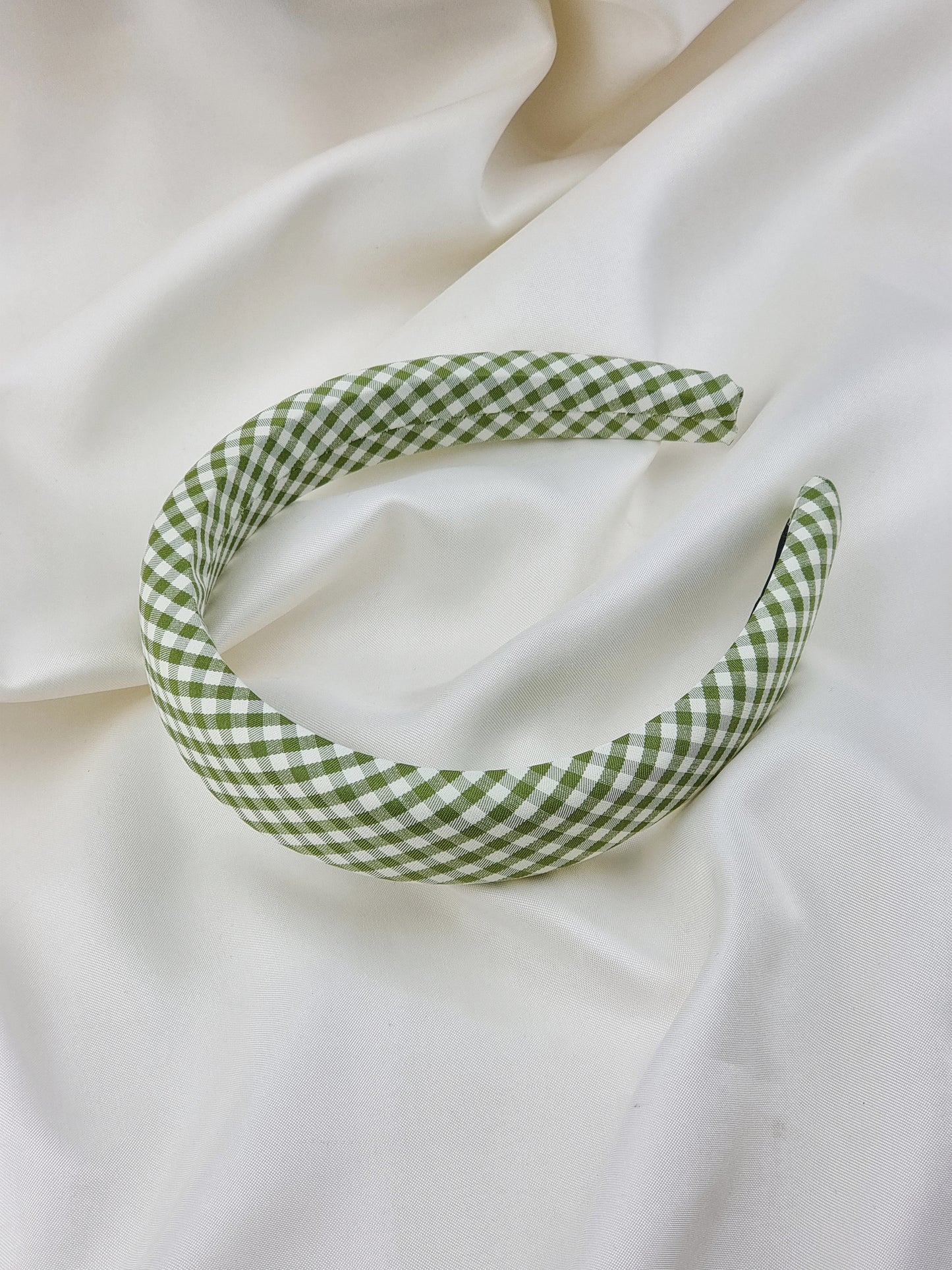 Gingham headband