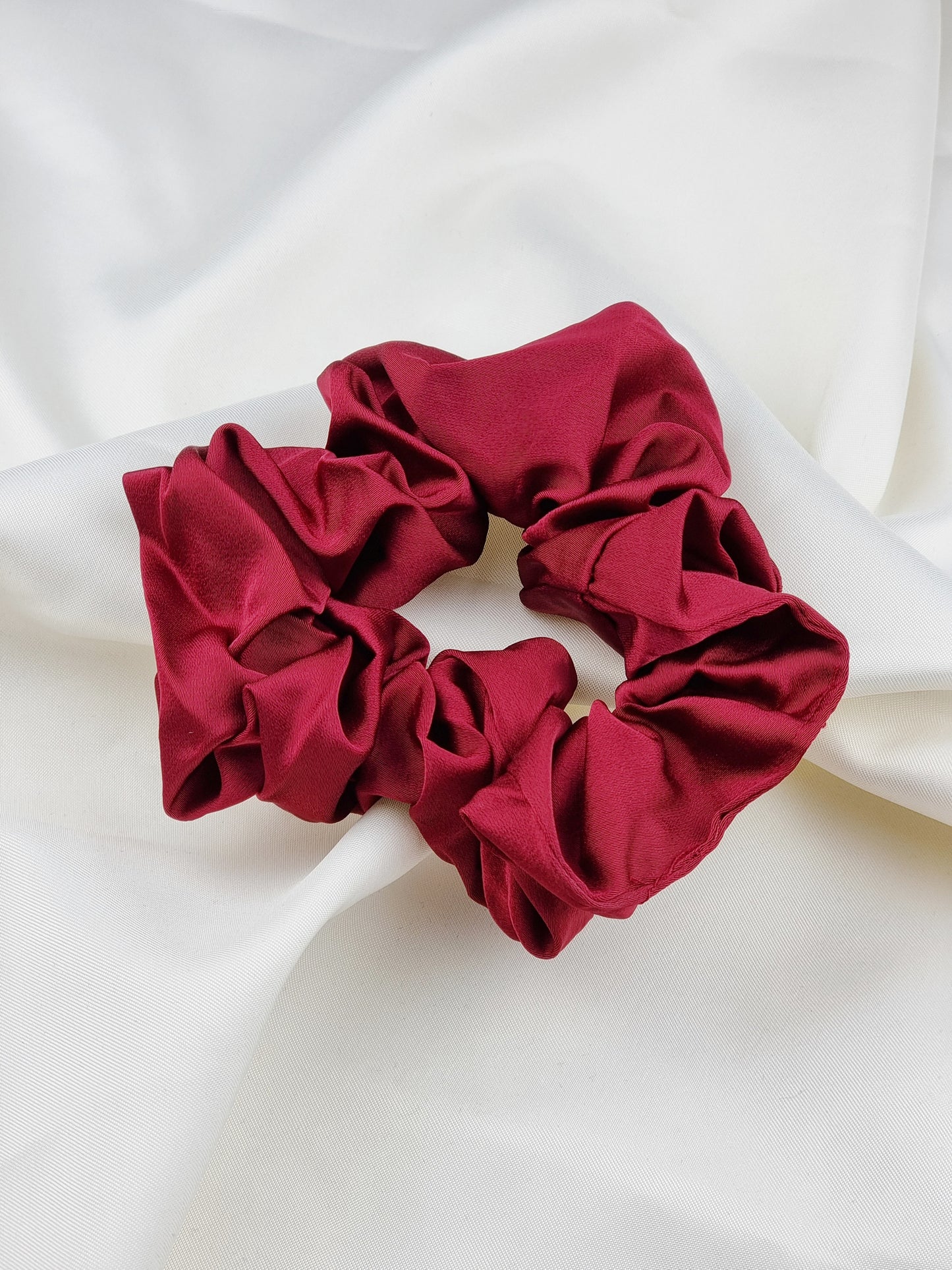 Satin scrunchie