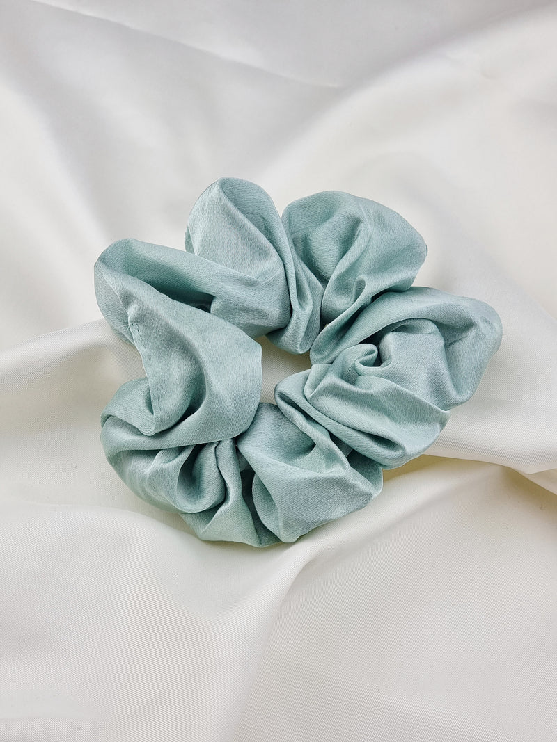 Satin Scrunchie - Mint - Scrunchie