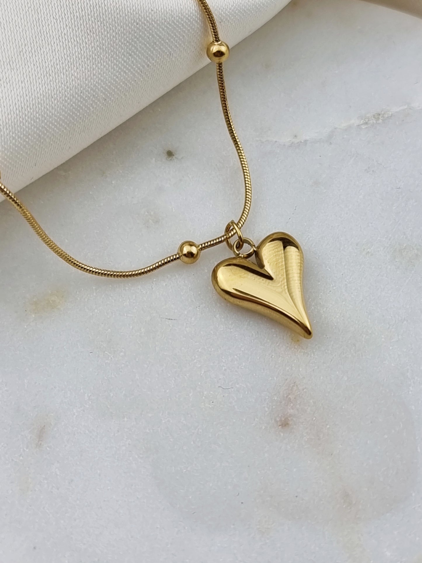 Simple Heart Necklace 