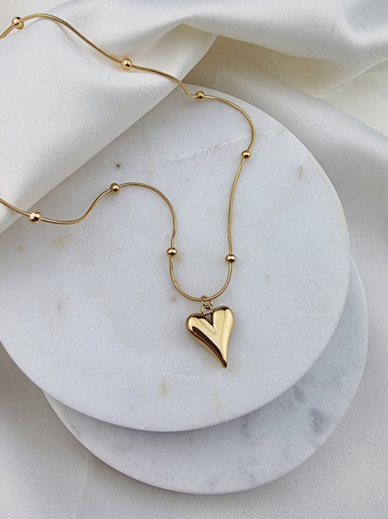 Simple Heart Necklace 