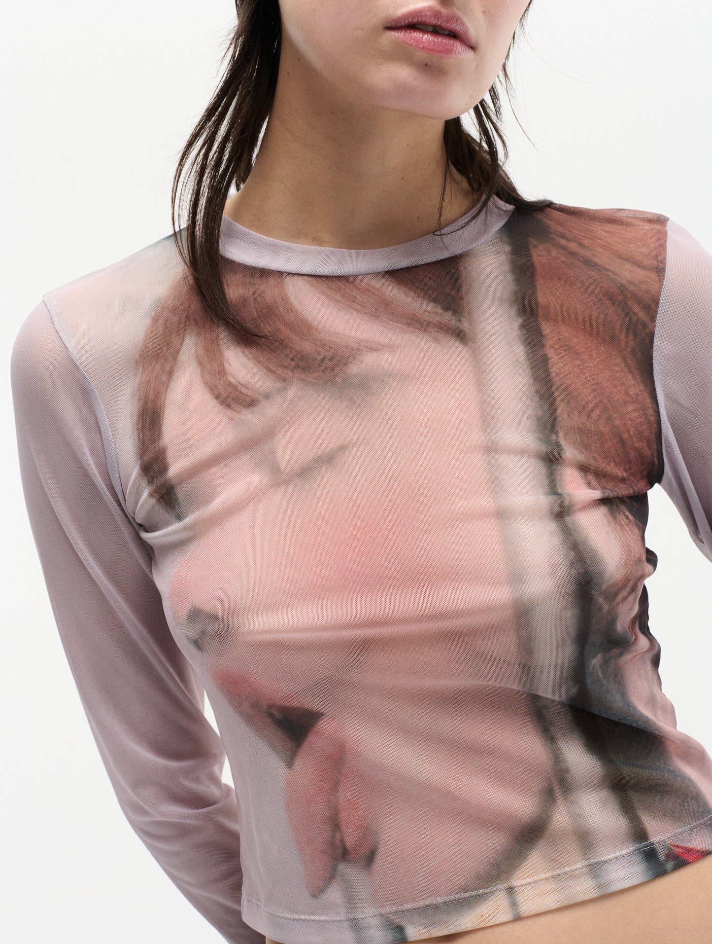 CARNE BOLLENTE Bambi Breaks Free Cropped Longsleeve