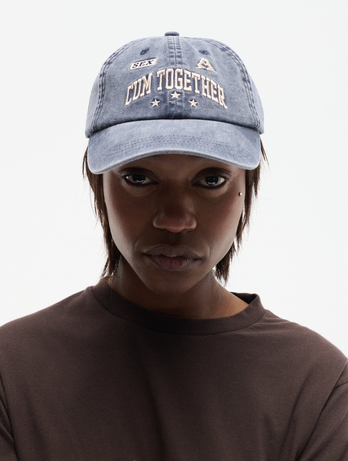 CARNE BOLLENTE Together Again Cap - Navy Blue
