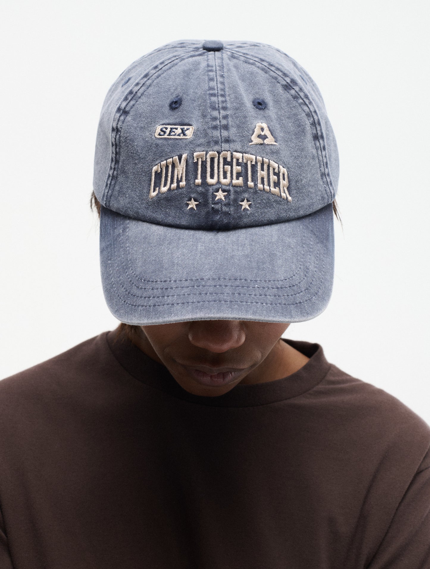 CARNE BOLLENTE Together Again Cap - Navy Blue
