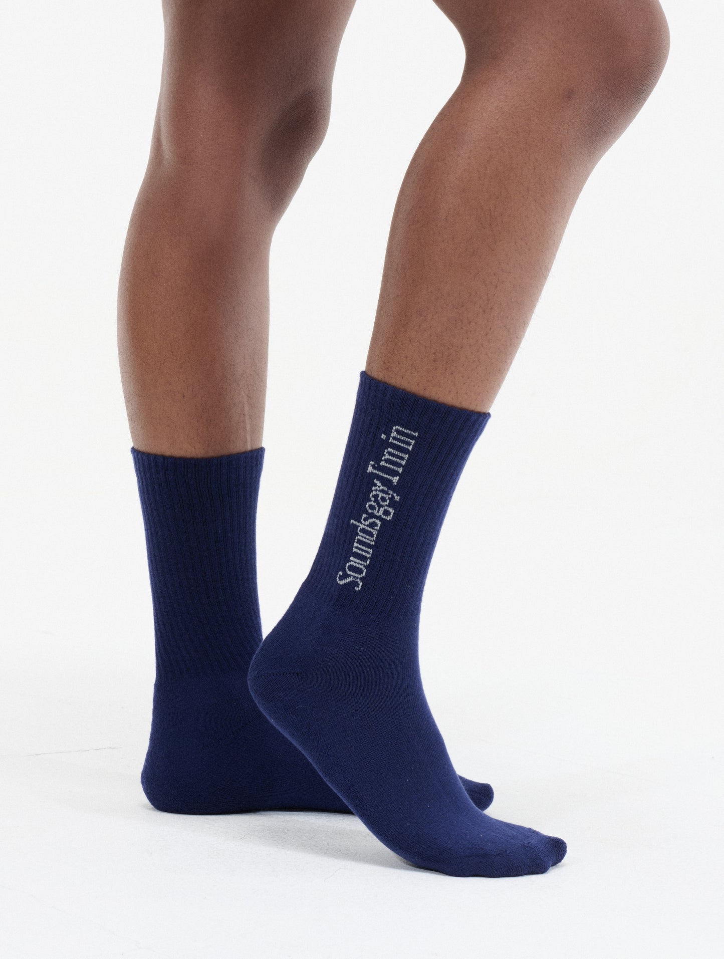CARNE BOLLENTE Smells Gay I'm In Socks - Navy