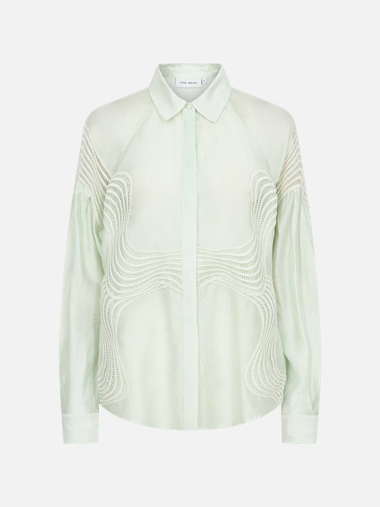 COPENHAGEN MUSE CMMolly Shirt Lace Waves