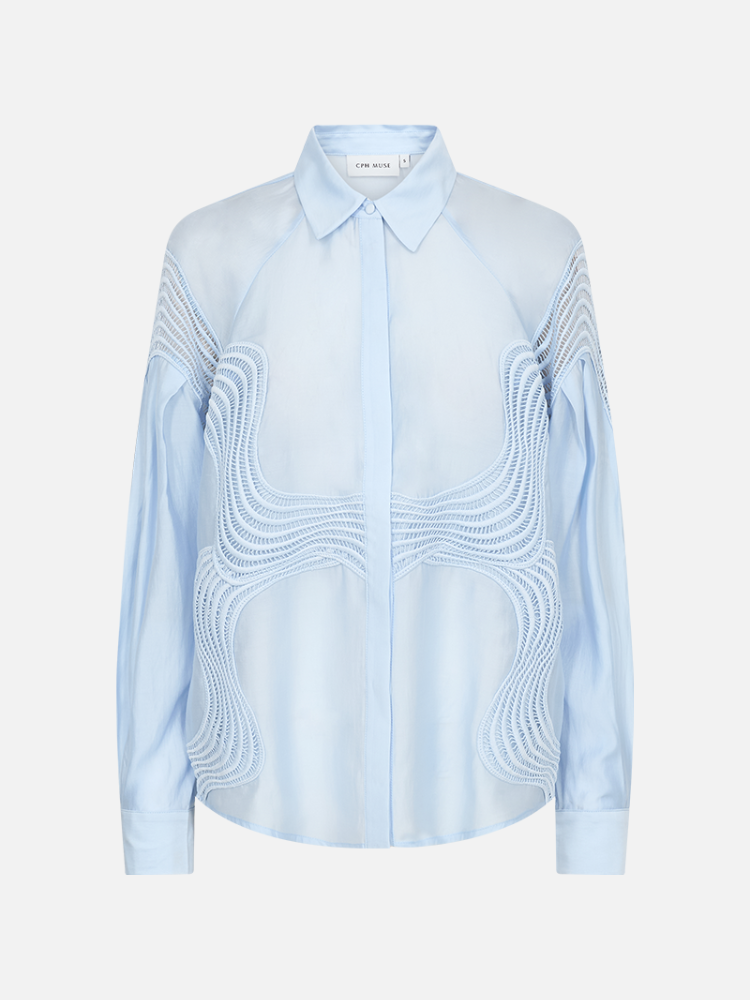 COPENHAGEN MUSE CMMolly Shirt Lace Waves