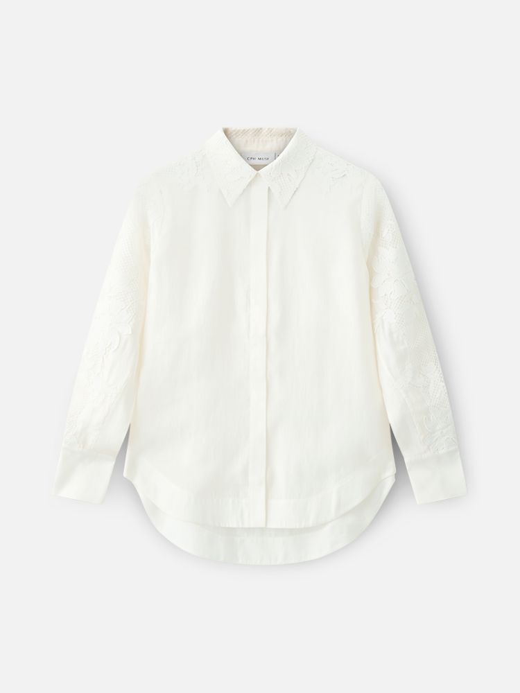 COPENHAGEN MUSE CMMolly Shirt Lace Detail