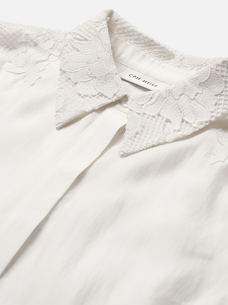 COPENHAGEN MUSE CMMolly Shirt Lace Detail