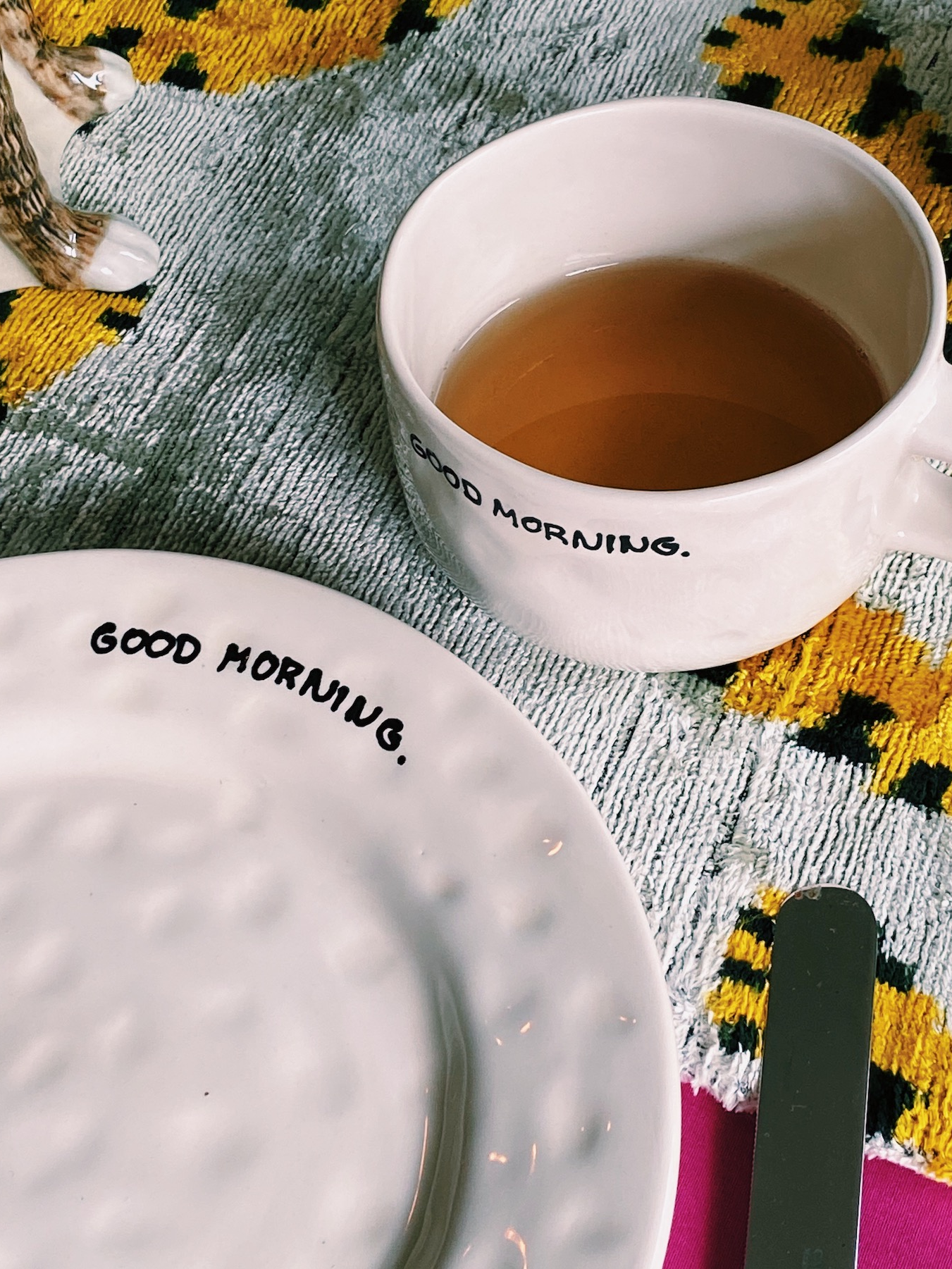 ANNA + NINA Good Morning Cappuccino Mug