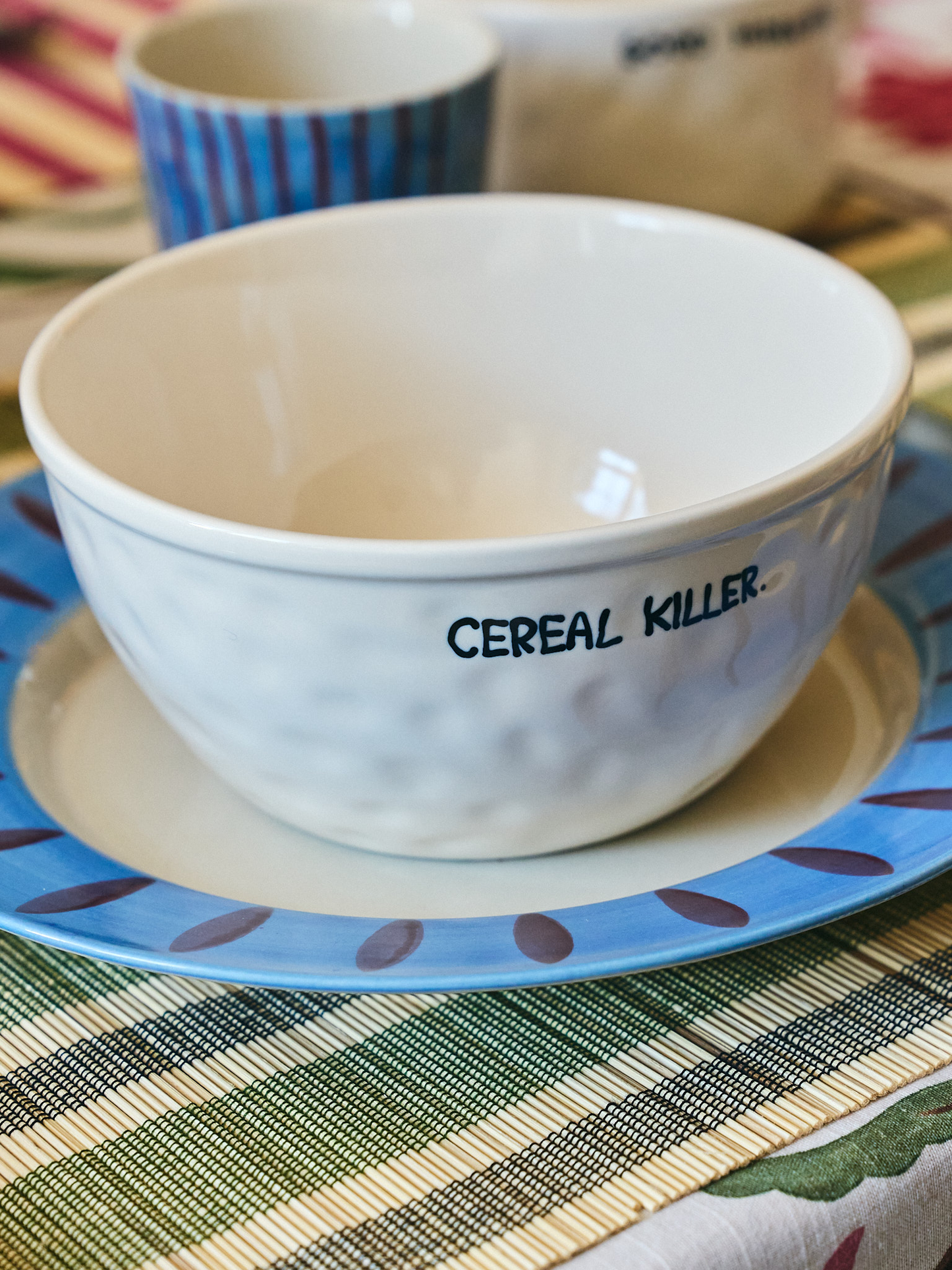 ANNA + NINA Cereal Killer Bowl