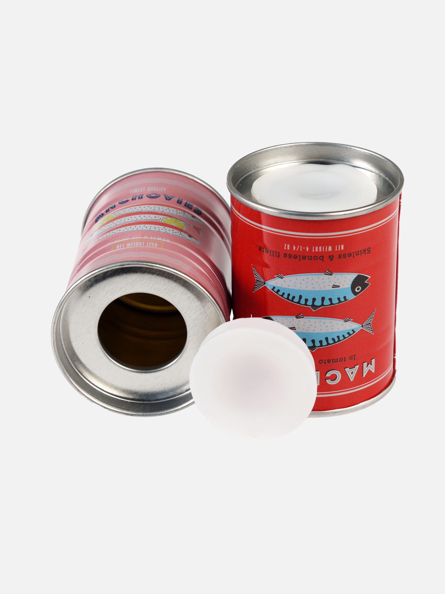 Salt & Pepper Shaker Tin - Fish - Salz Pfeffer