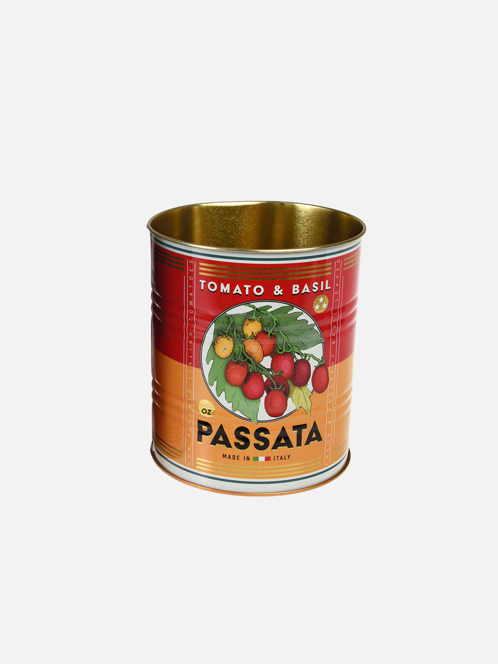 Storage Tin Can - Passata - Tomato & Basil - Aufbewahrung