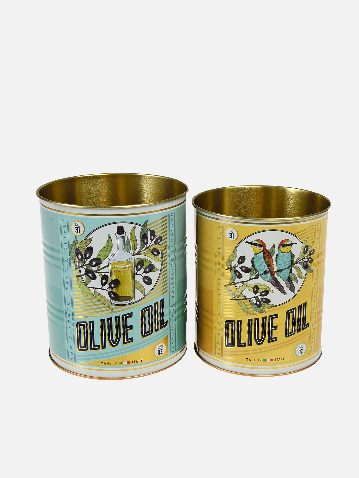 Storage Tin Can - Olive Oil - Aufbewahrung