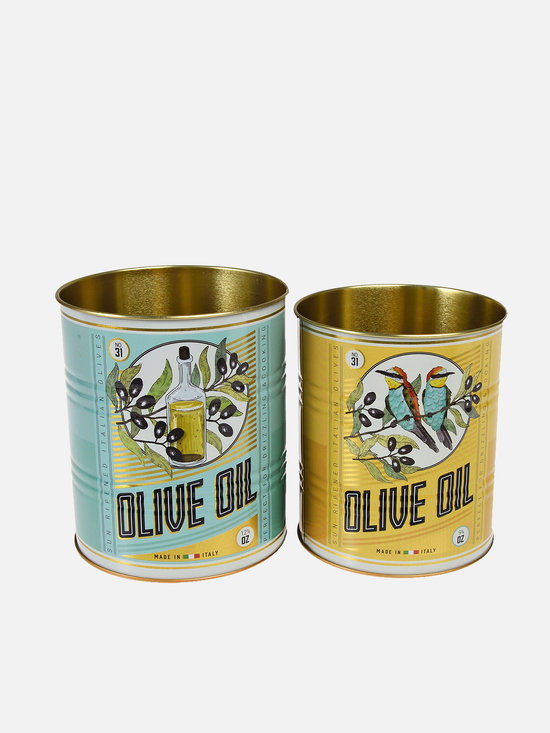 Storage Tin Can - Olive Oil - Aufbewahrung