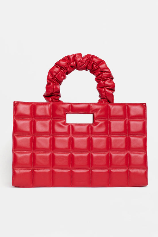 Julia Skergeth Quilted Bag Large Rosso