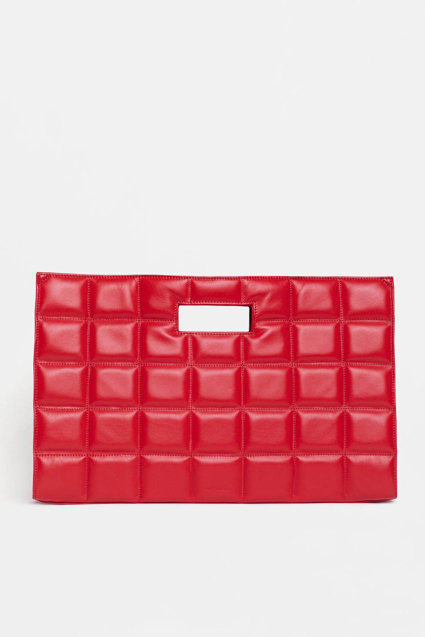 Julia Skergeth Quilted Bag Large Rosso