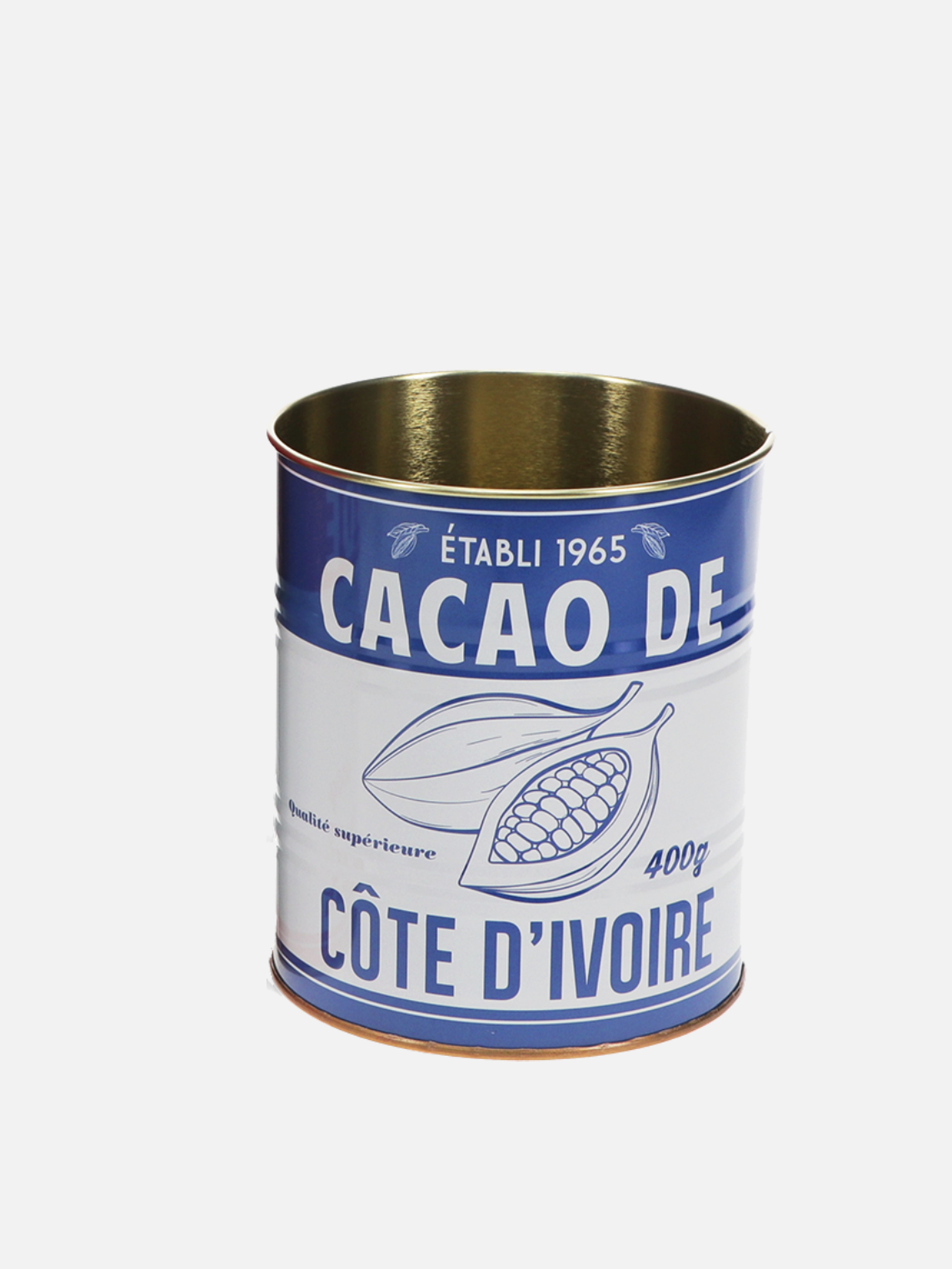 Storage Tin Can - Cacao - Blue - Aufbewahrung